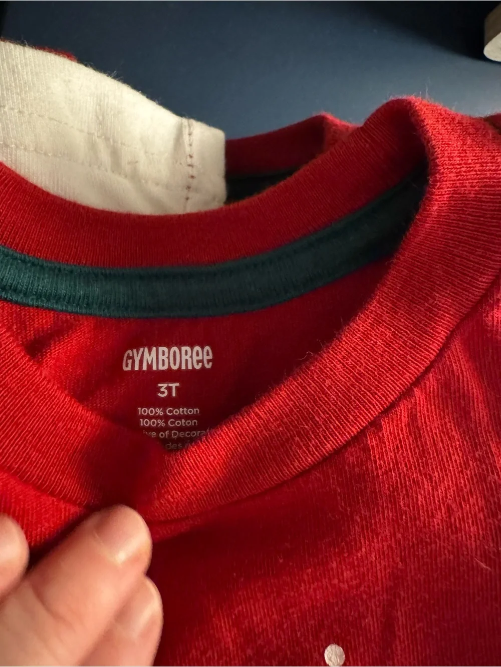 Gymboree festive red